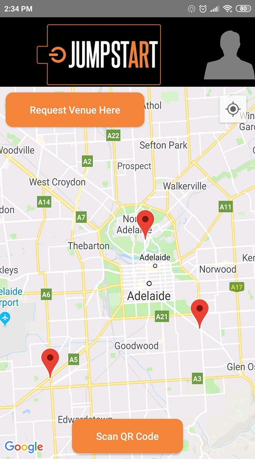 A mobile application to find recharge stations for mobile devices screenshot 2