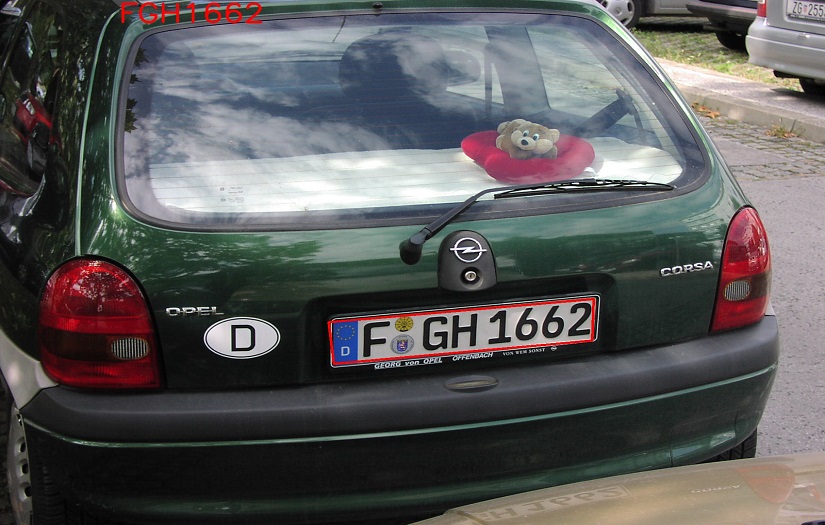 License plate recognition system screenshot 2