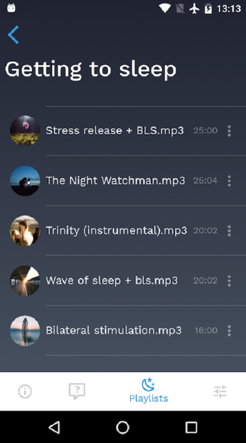 Sleep restore screenshot 2