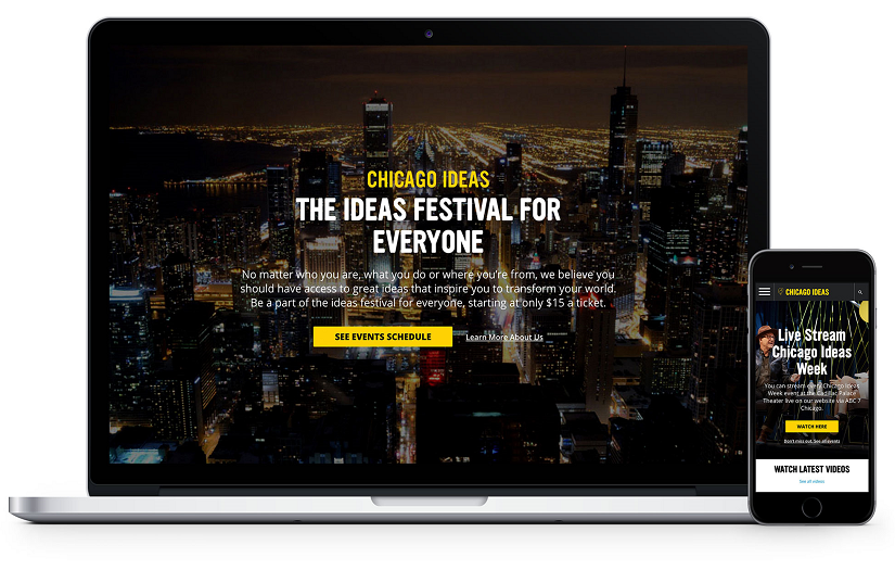 Giving Chicago Ideas a global media platform screenshot 1