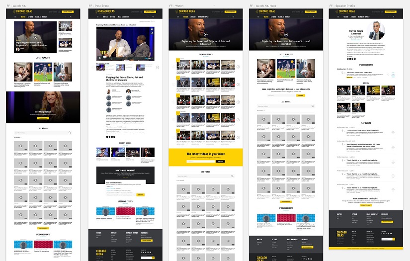 Giving Chicago Ideas a global media platform screenshot 2