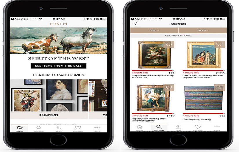 Developing an e-commerce app for Everything But The House screenshot 2