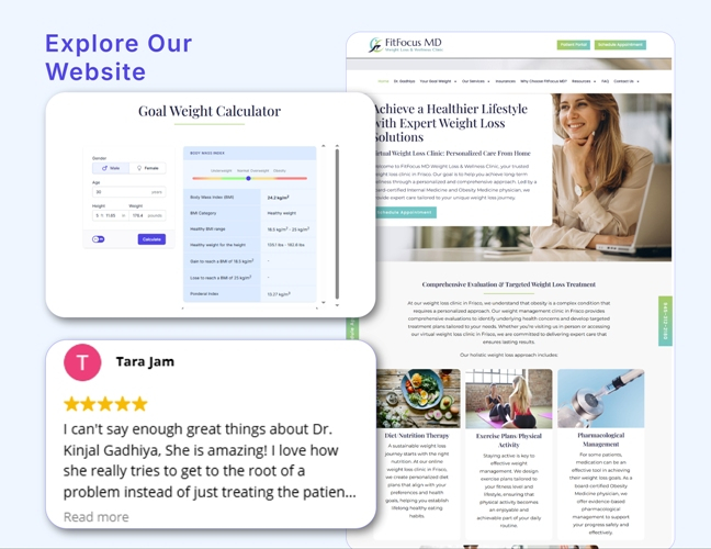 Health and Wellness Website Design by a Leading WordPress Development Company screenshot 2