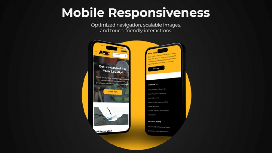 Roofing & Waterproofing eCommerce Store by Trusted Shopify Development Company screenshot 1