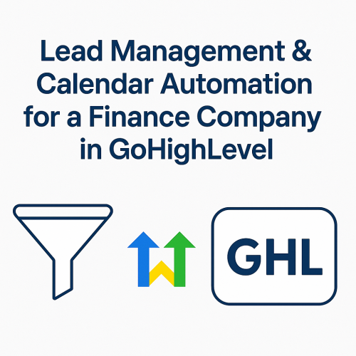 GoHighLevel Automation for Loan Financing Company screenshot 1