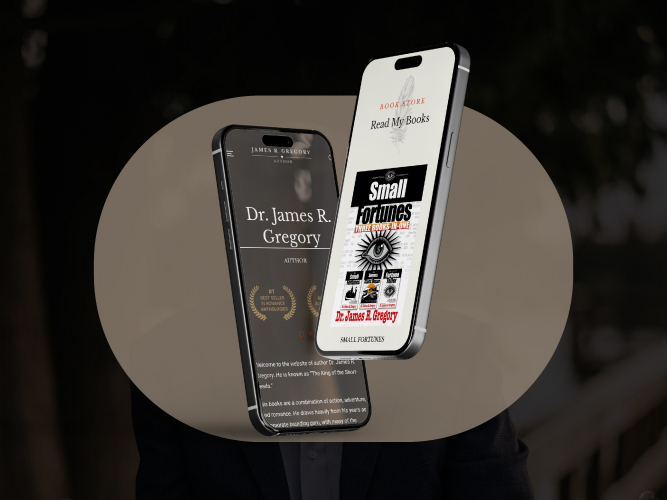 📚 WordPress Web Design Agency Showcase – Author Branding & Book Website screenshot 5