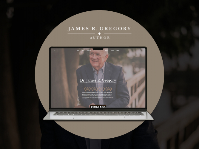 📚 WordPress Web Design Agency Showcase – Author Branding & Book Website screenshot 4