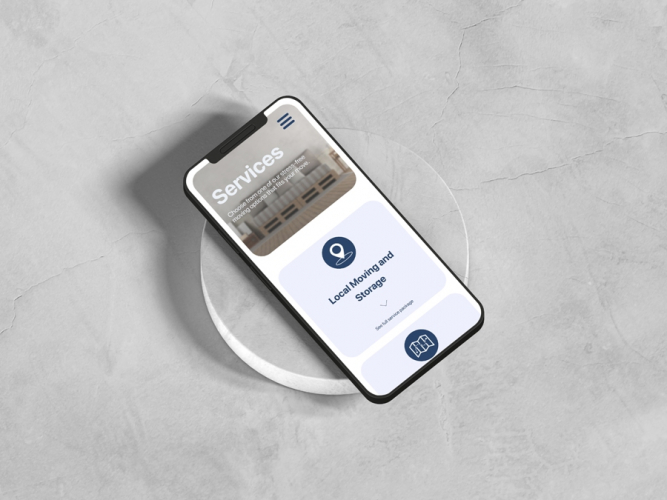 New Life Moving: Professional, Responsive Webflow Website by Hike Branding screenshot 1