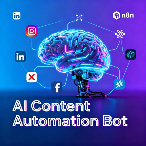 AI-Powered Social Media Content Automation Bot | Built with n8n & OpenAI screenshot 1