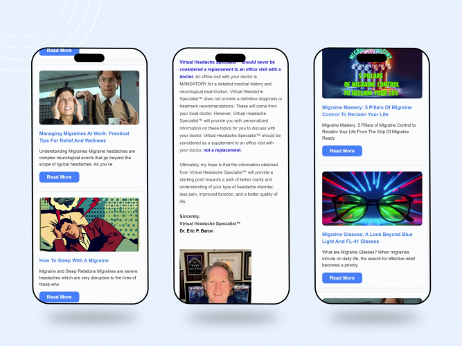WordPress-Powered Healthcare Web Design Project screenshot 3