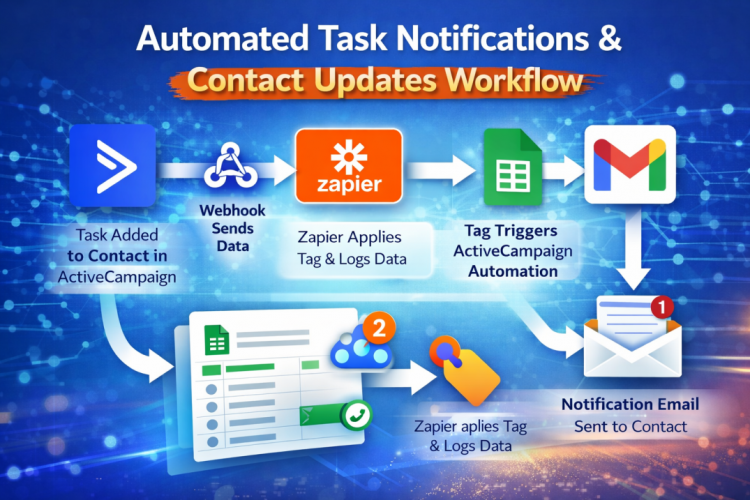Advanced Zapier Automation for Task Tracking & Contact Communication screenshot 1
