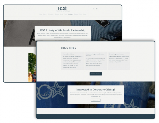 High-Performance Shopify Website for Apparel Brand screenshot 2