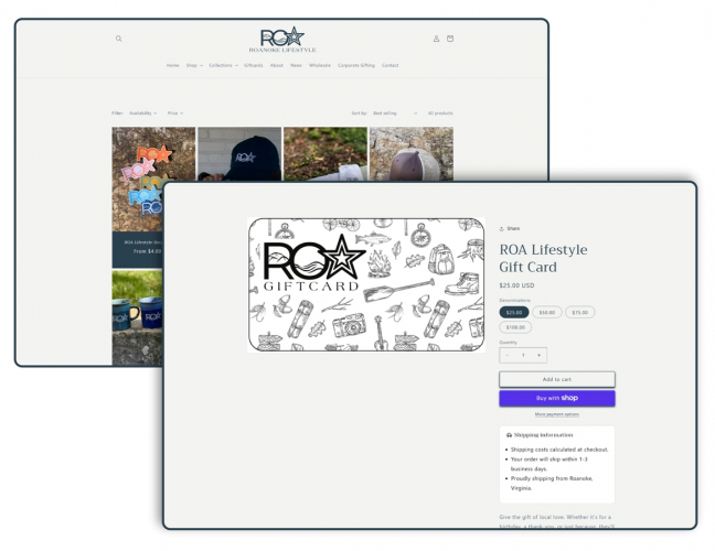 High-Performance Shopify Website for Apparel Brand screenshot 1