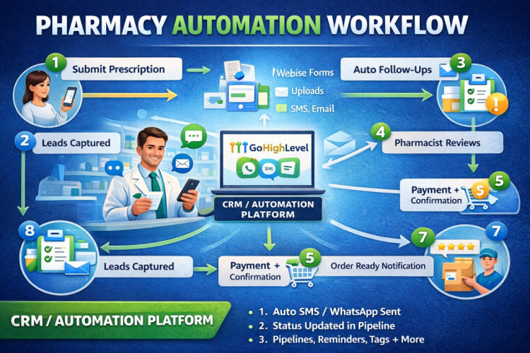 Smart Pharmacy Automation System Using GoHighLevel screenshot 2