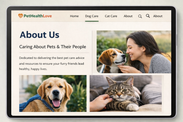 Premium Pet Care WordPress Website screenshot 1