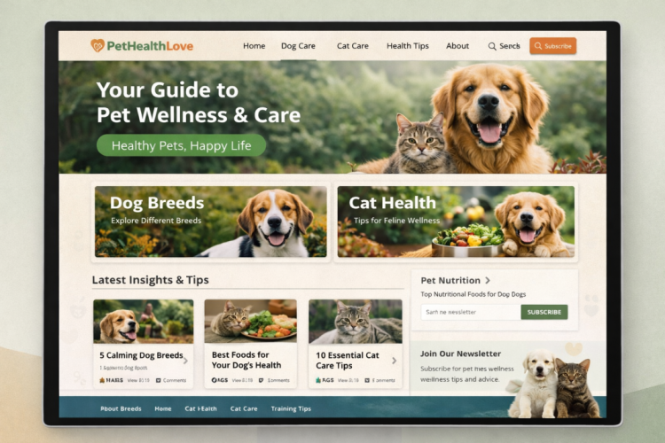 Premium Pet Care WordPress Website screenshot 4