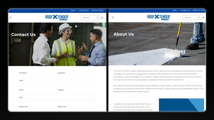 High-Performance Shopify Website for Roofing Industry screenshot 2