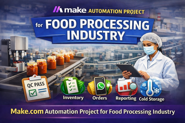 Smart Make Workflow Automation for Food Manufacturing screenshot 1