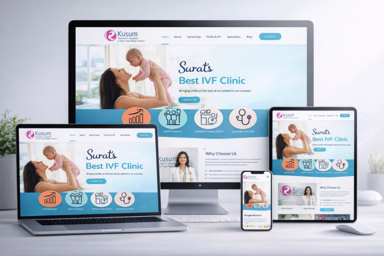 Custom Healthcare Website Design Using WordPress screenshot 1