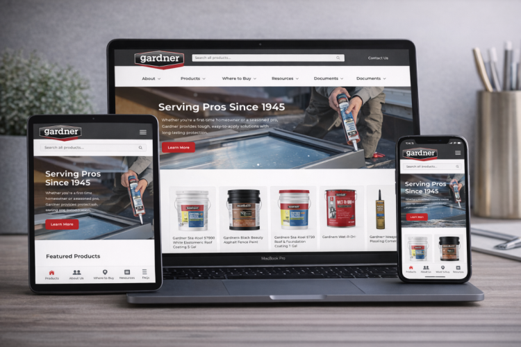 Shopify Website Design and Development for an Industrial Brand screenshot 3