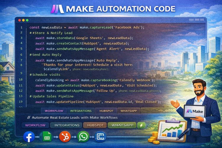 Make Workflow Automation for Smart Real Estate Lead Management screenshot 3