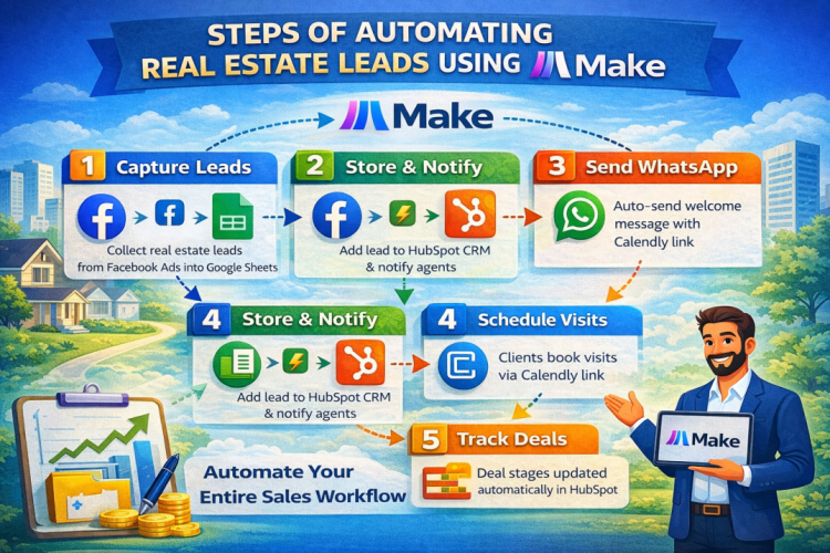 Make Workflow Automation for Smart Real Estate Lead Management screenshot 4