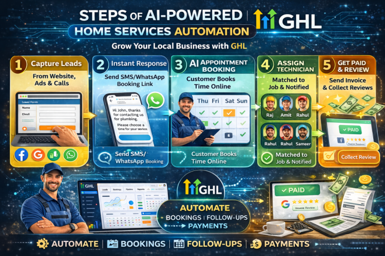 Smart Home Services Automation with GoHighLevel screenshot 1