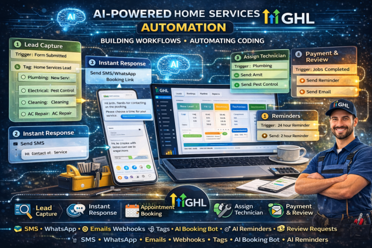 Smart Home Services Automation with GoHighLevel screenshot 2