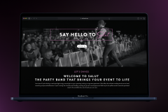 WordPress Website Design and Development for a Musical Band
