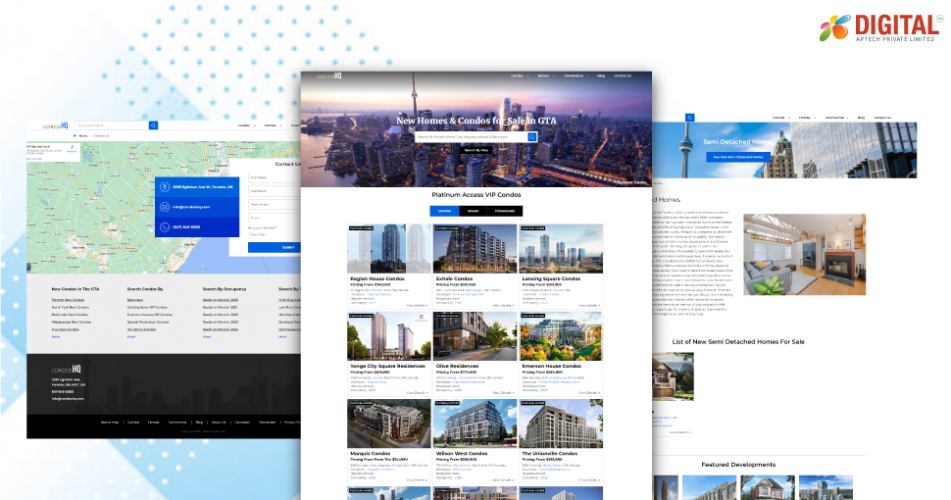 Condos HQ Website screenshot 1