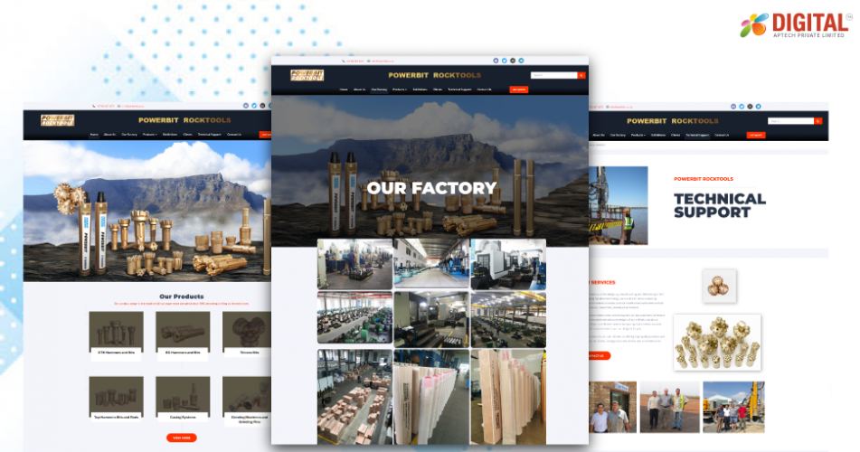 Powerbit Website screenshot 1