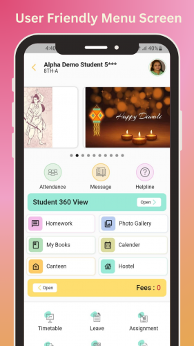 Online School Management Software - Alpha Campus  screenshot 4