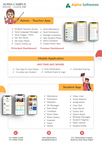 Online School Management Software - Alpha Campus  screenshot 3