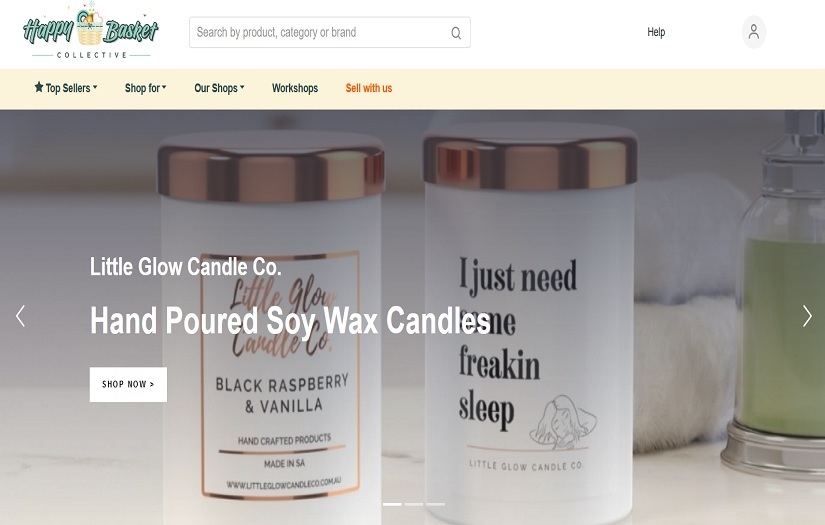 Happy Basket - Shop for Handmade Gifts screenshot 1