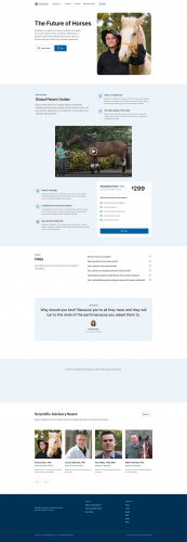 EquiSeq Website Redesign screenshot 1