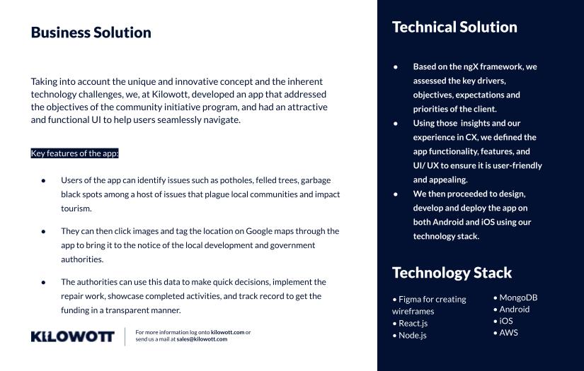 Tagging App To Drive Community Initiative Programs screenshot 4