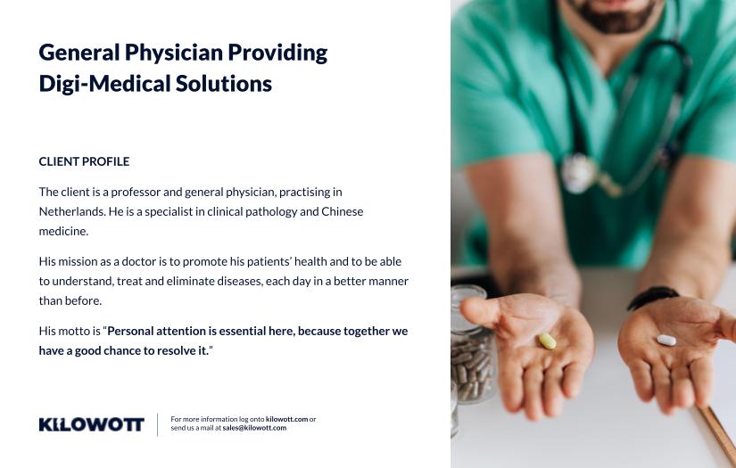 Platform for a Physician to provide Digi-Medical Solutions screenshot 2