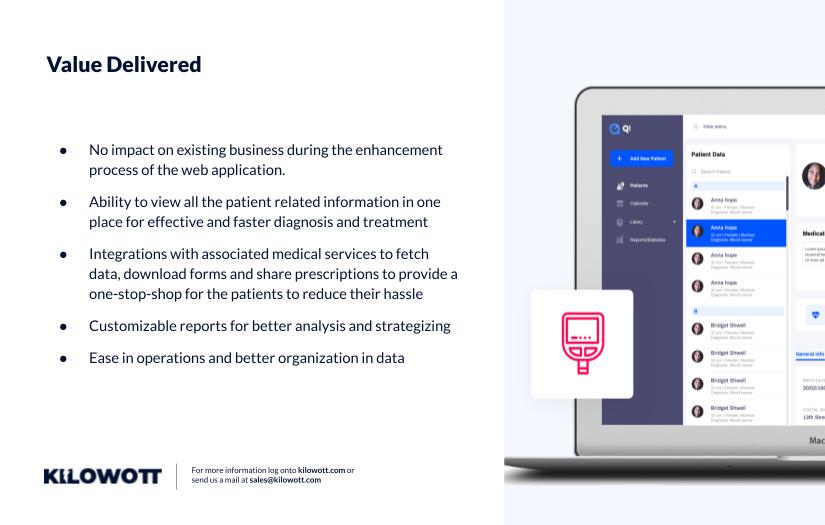 Platform for a Physician to provide Digi-Medical Solutions screenshot 5