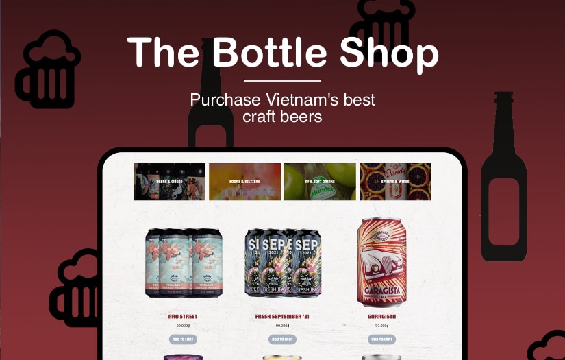 Ecommerce - Craft beer screenshot 1