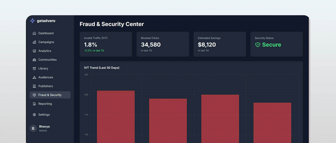 Custom AdTech Platform Development for Real-Time Advertising Optimization screenshot 1