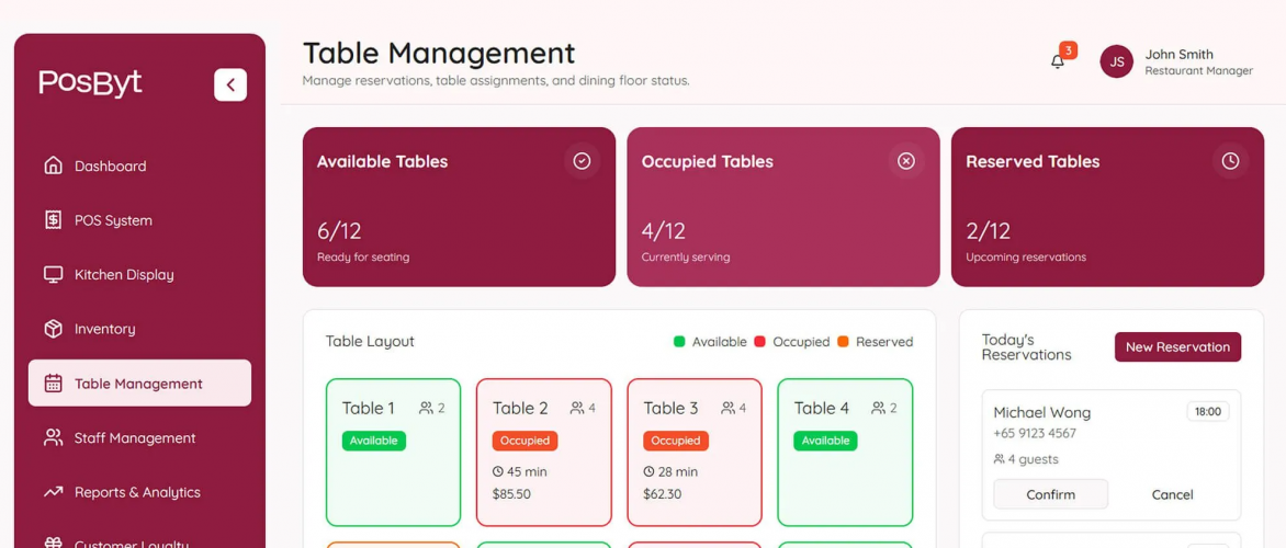 Restaurant Management Software for Smart Operations, POS & Real-Time Analytics screenshot 3