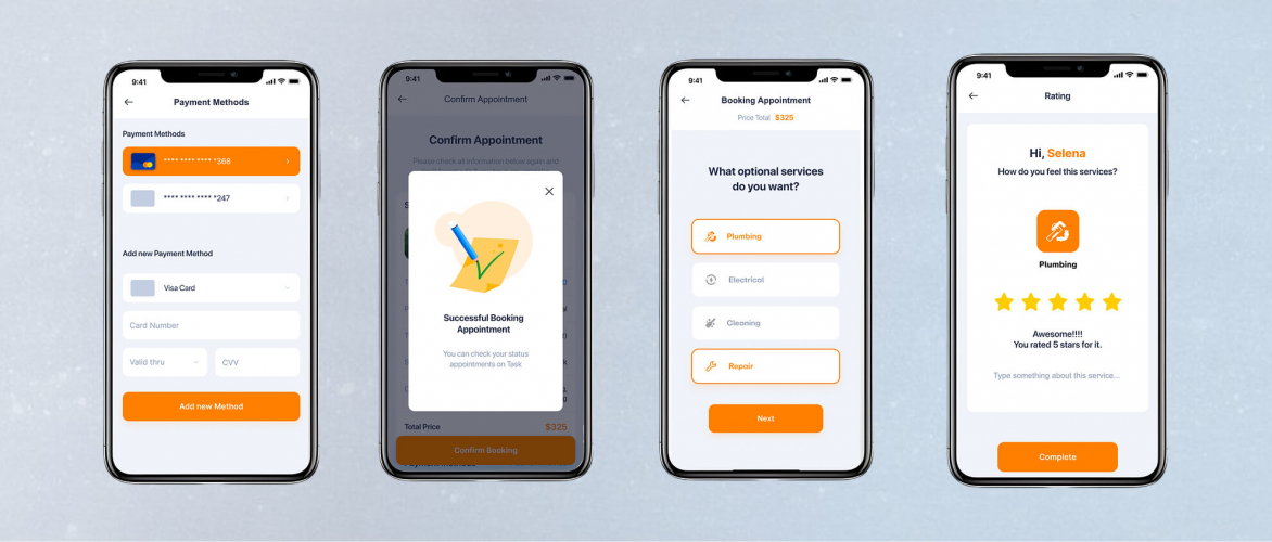On-Demand Handyman App Development for Real-Time Booking & Service Management screenshot 3