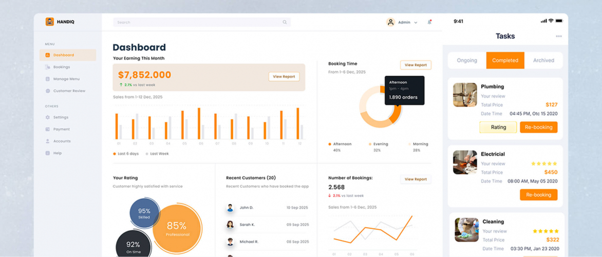 On-Demand Handyman App Development for Real-Time Booking & Service Management screenshot 4