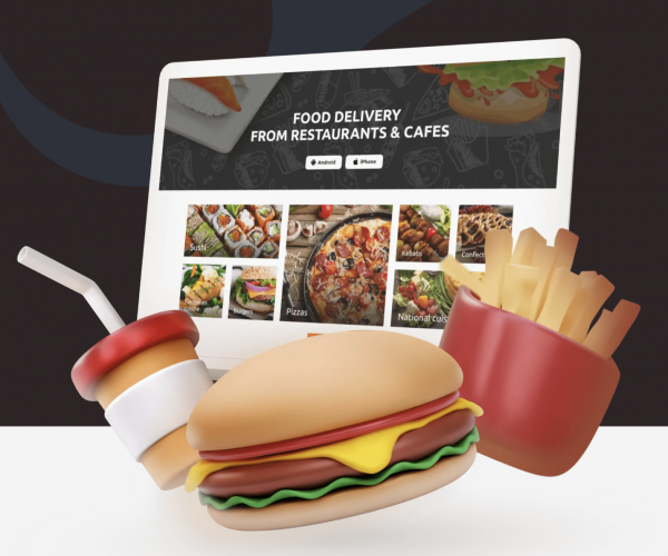 Food delivery & booking service screenshot 1