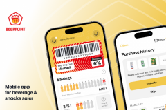 Mobile app for beverage and snacks saler