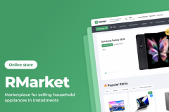 Marketplace for selling household appliances in installments