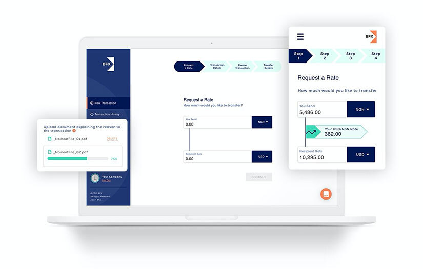 AZA: Front-end Development and Team Augmentation for an International Payment Platform screenshot 2