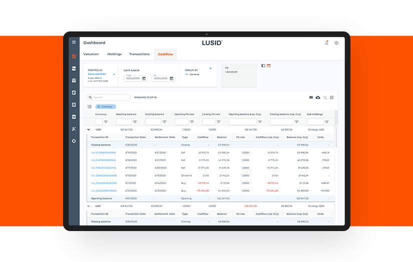 LUSID: Team Augmentation for Asset Management Project Development screenshot 2
