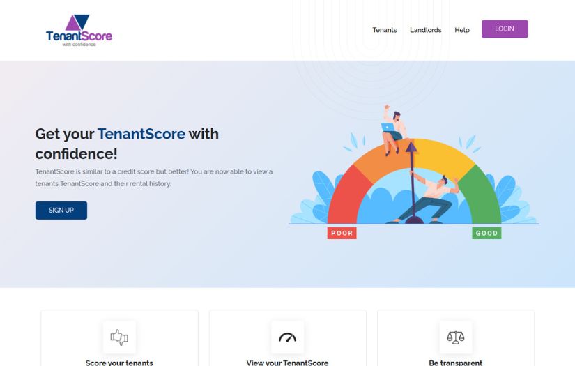 Tenant Scoring Solution for Landlords and Agents screenshot 1