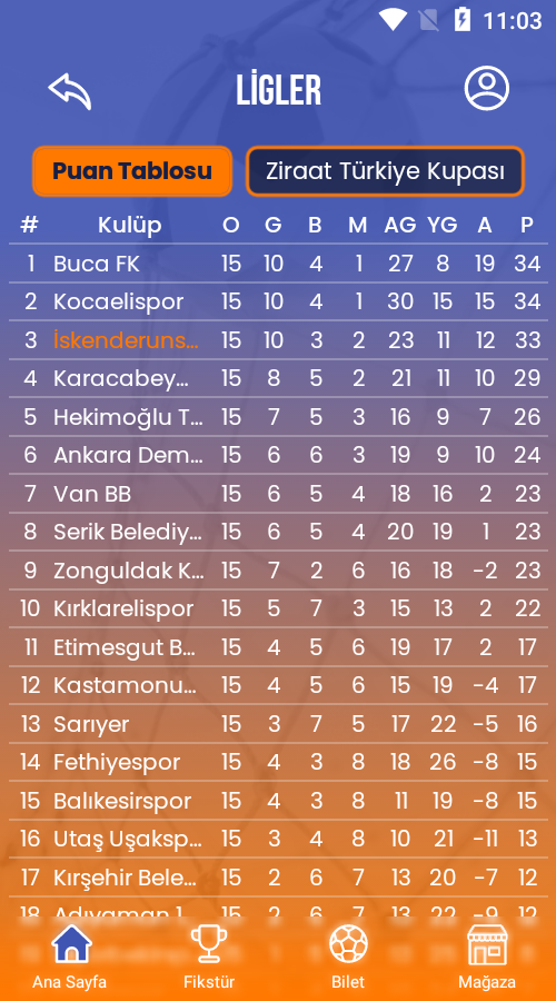 İskenderunspor A.Ş. Mobile App screenshot 2